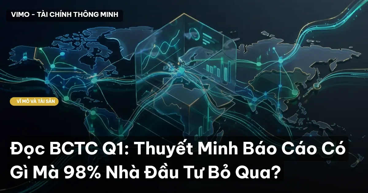 Đọc BCTC Q1: Thuyết Minh Báo Cáo Có Gì Mà 98% Nhà Đầu Tư Bỏ Qua?