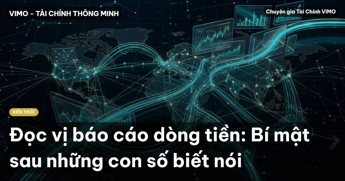 Đọc vị báo cáo dòng tiền: Bí mật sau những con số biết nói