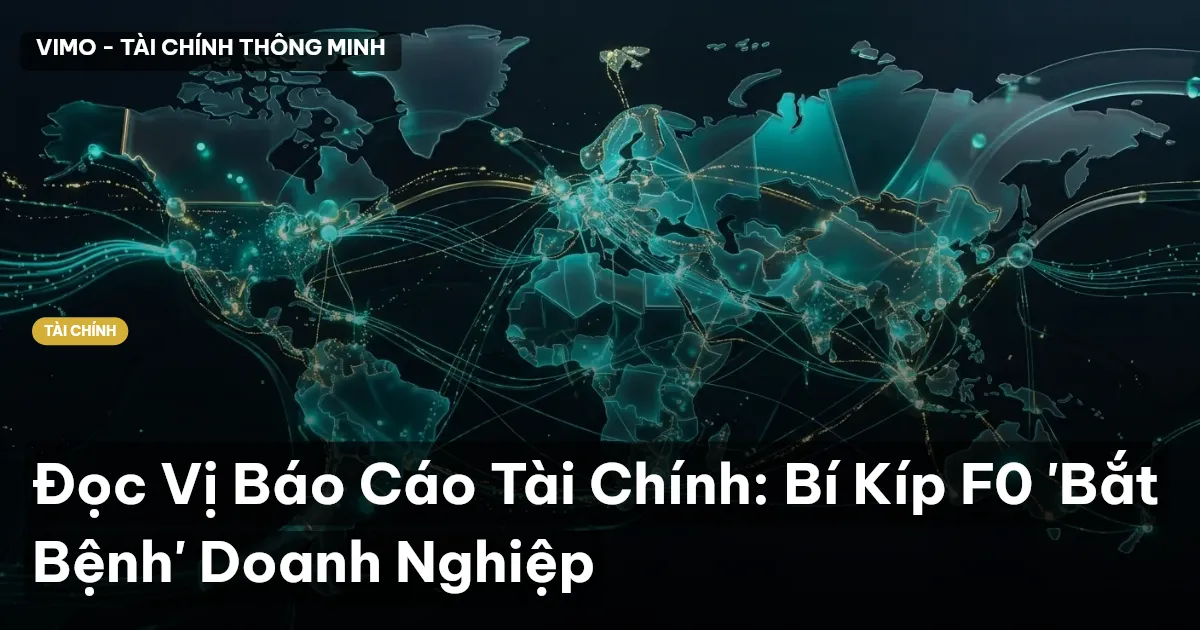đọc vị báo cáo tài chính