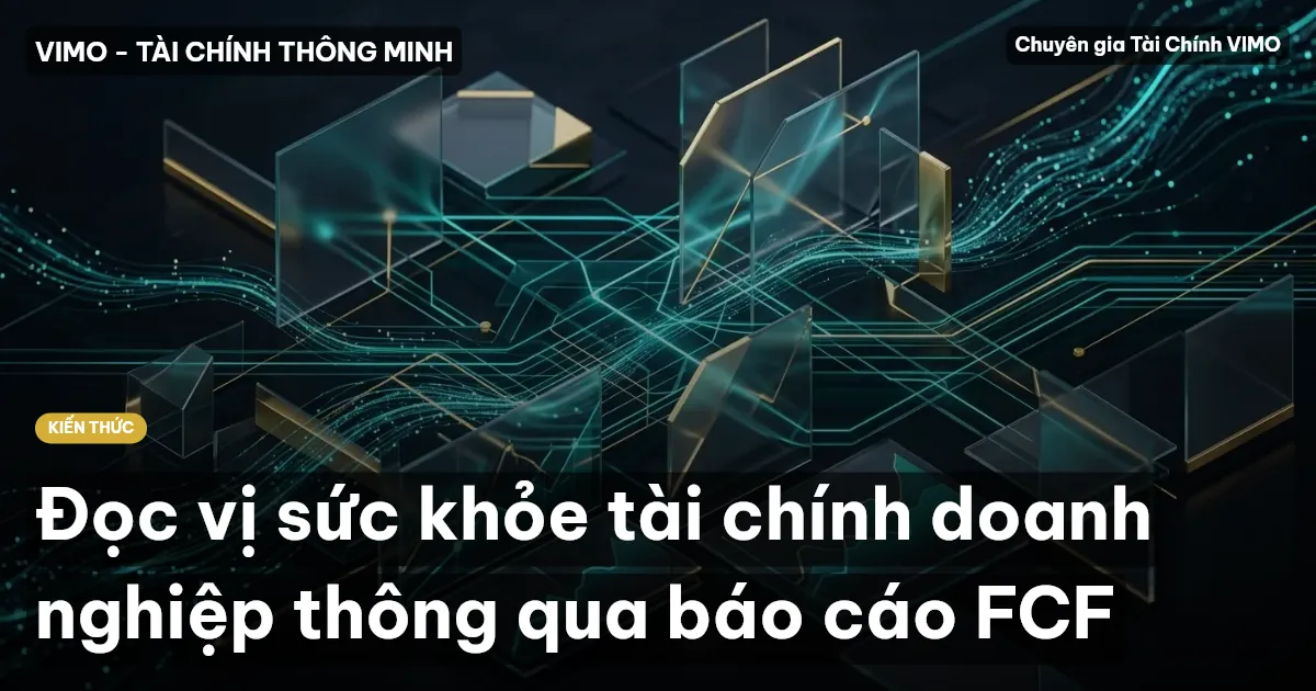 Đọc vị sức khỏe tài chính doanh nghiệp thông qua báo cáo FCF