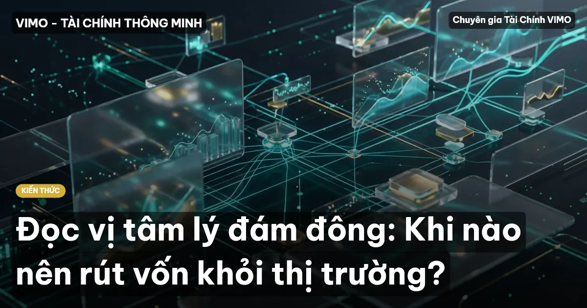 Đọc vị tâm lý đám đông: Khi nào nên rút vốn khỏi thị trường?