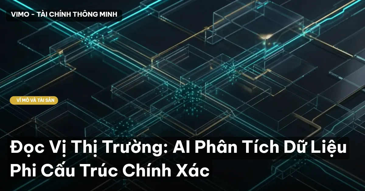 Đọc Vị Thị Trường: AI Phân Tích Dữ Liệu Phi Cấu Trúc Chính Xác