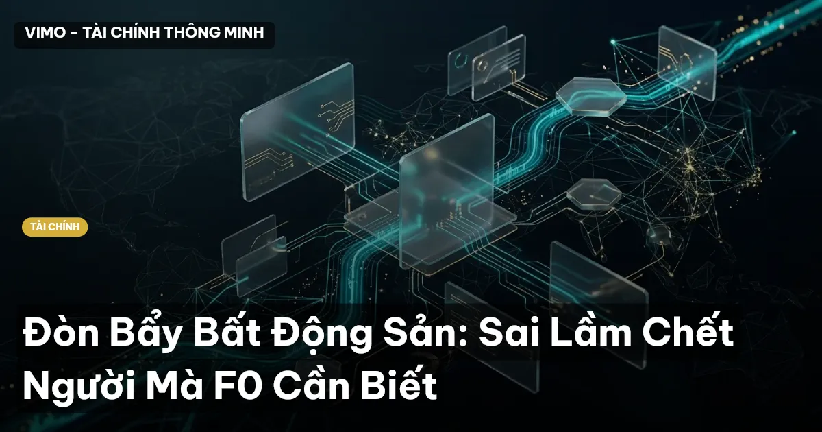 Đòn Bẩy Bất Động Sản: Sai Lầm Chết Người Mà F0 Cần Biết