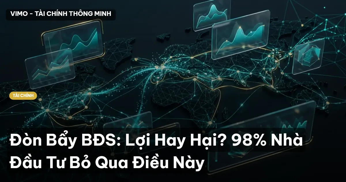 Đòn Bẩy BĐS: Lợi Hay Hại? 98% Nhà Đầu Tư Bỏ Qua Điều Này