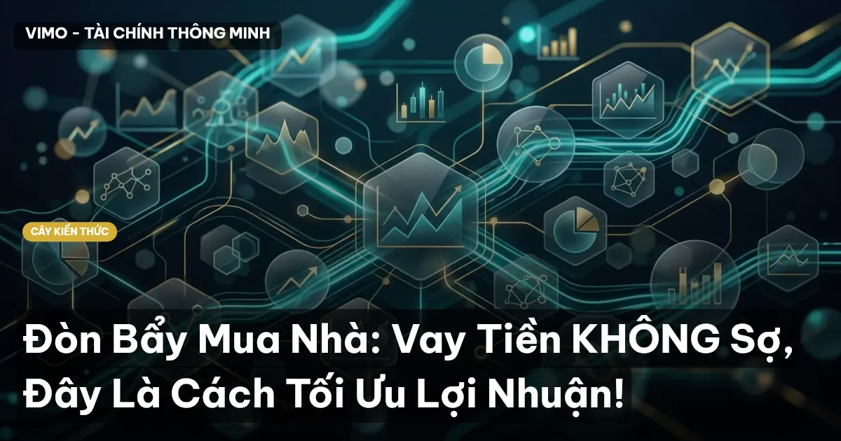 Đòn Bẩy Mua Nhà: Vay Tiền KHÔNG Sợ, Đây Là Cách Tối Ưu Lợi Nhuận!