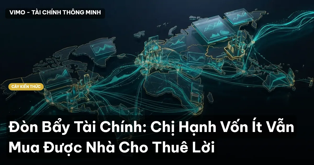 Đòn Bẩy Tài Chính: Chị Hạnh Vốn Ít Vẫn Mua Được Nhà Cho Thuê Lời