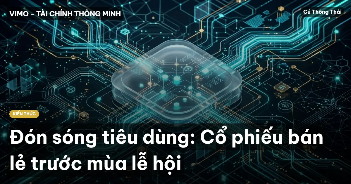 Đón sóng tiêu dùng: Cổ phiếu bán lẻ trước mùa lễ hội