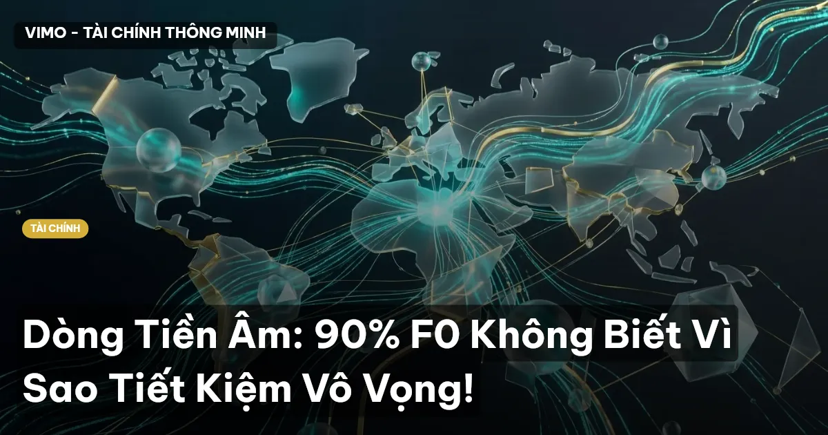 Dòng Tiền Âm: 90% F0 Không Biết Vì Sao Tiết Kiệm Vô Vọng!