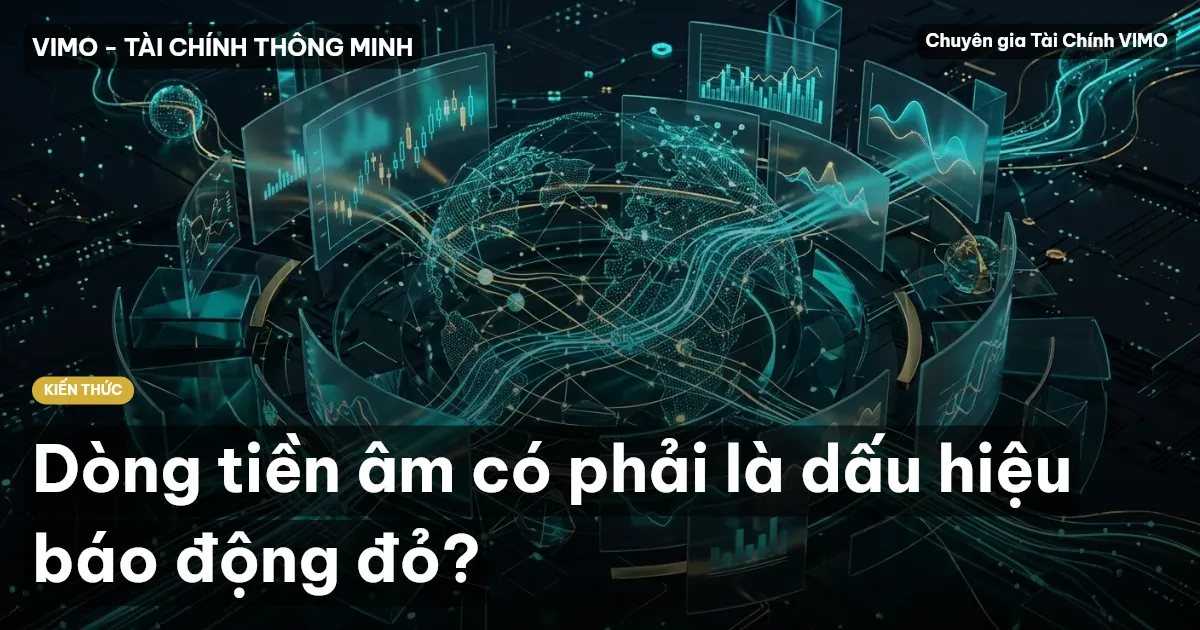 Dòng tiền âm có phải là dấu hiệu báo động đỏ?