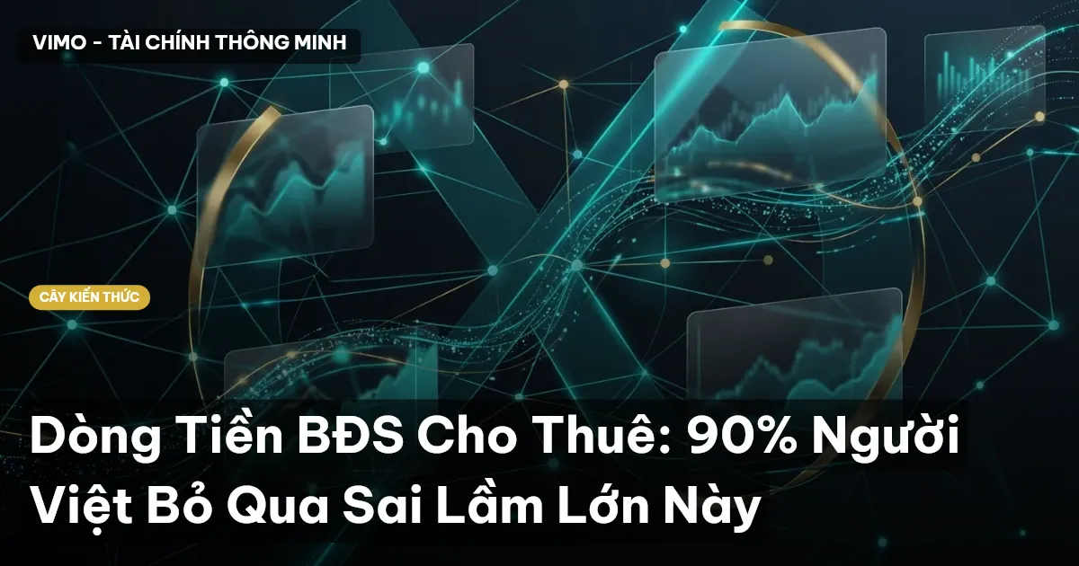 Dòng Tiền BĐS Cho Thuê: 90% Người Việt Bỏ Qua Sai Lầm Lớn Này