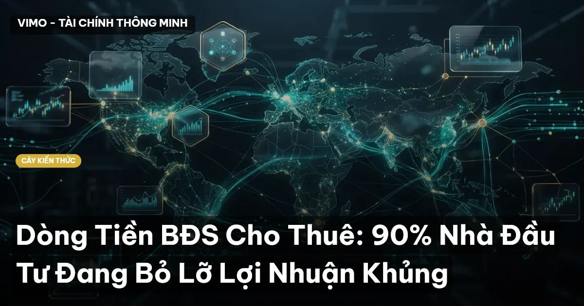Dòng Tiền BĐS Cho Thuê: 90% Nhà Đầu Tư Đang Bỏ Lỡ Lợi Nhuận Khủng