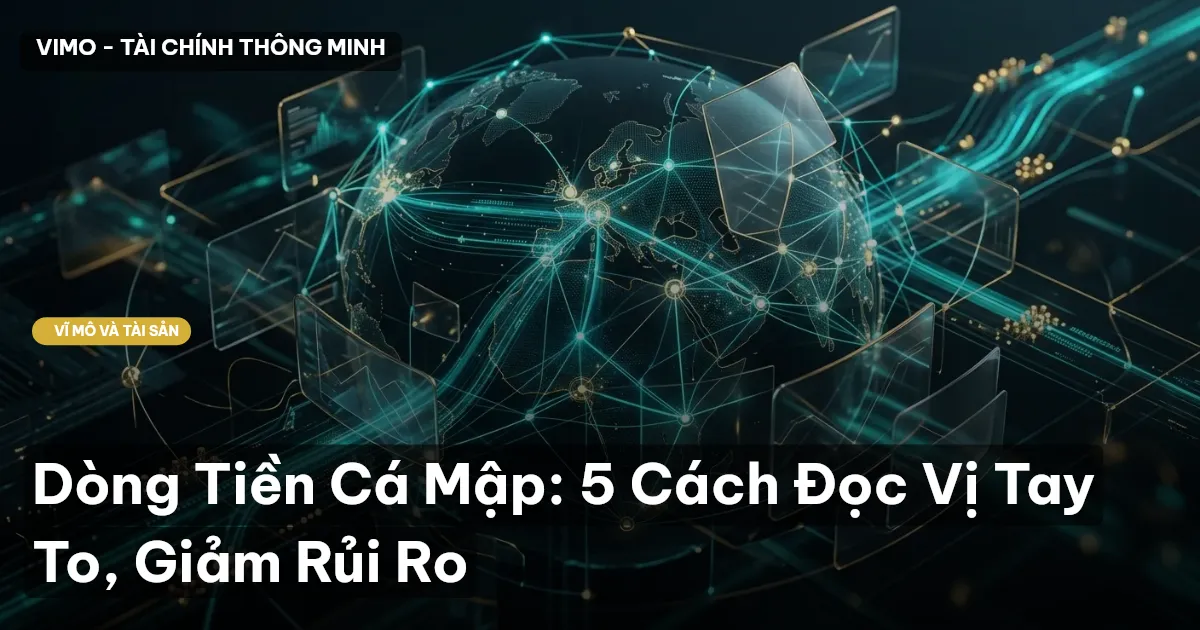 Dòng Tiền Cá Mập: 5 Cách Đọc Vị Tay To, Giảm Rủi Ro
