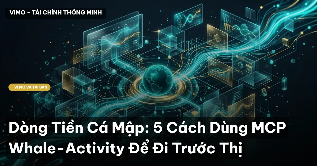 Dòng Tiền Cá Mập: 5 Cách Dùng MCP Whale-Activity Để Đi Trước Thị