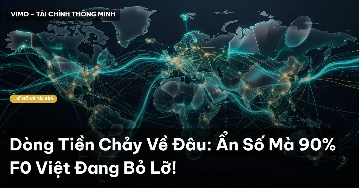 Dòng Tiền Chảy Về Đâu: Ẩn Số Mà 90% F0 Việt Đang Bỏ Lỡ!