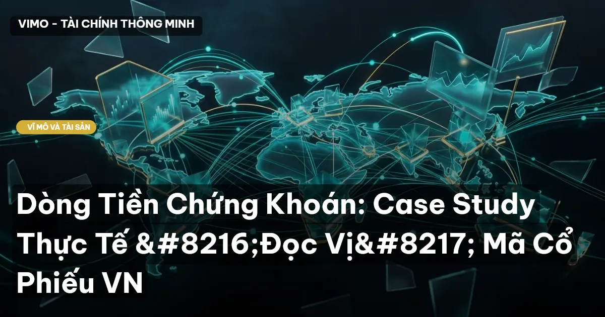Dòng Tiền Chứng Khoán: Case Study Thực Tế ‘Đọc Vị’ Mã Cổ Phiếu VN