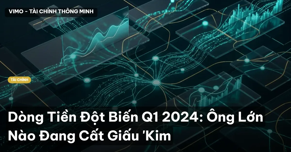 Dòng Tiền Đột Biến Q1 2024: Ông Lớn Nào Đang Cất Giấu 'Kim