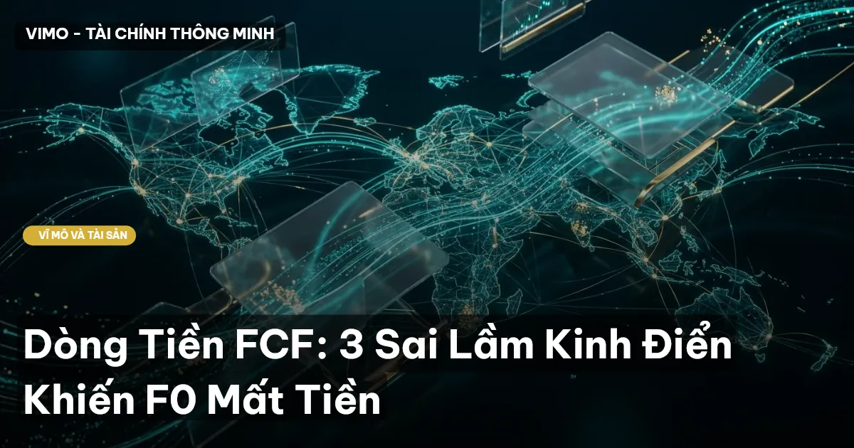 Dòng Tiền FCF: 3 Sai Lầm Kinh Điển Khiến F0 Mất Tiền