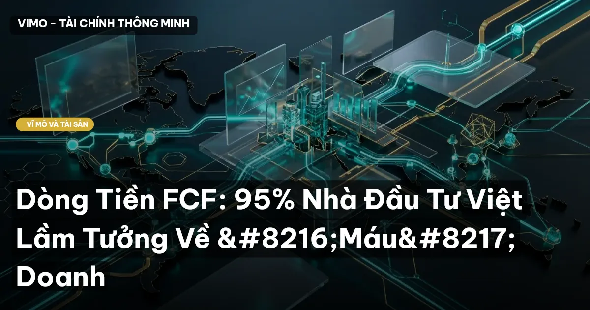Dòng Tiền FCF: 95% Nhà Đầu Tư Việt Lầm Tưởng Về ‘Máu’ Doanh