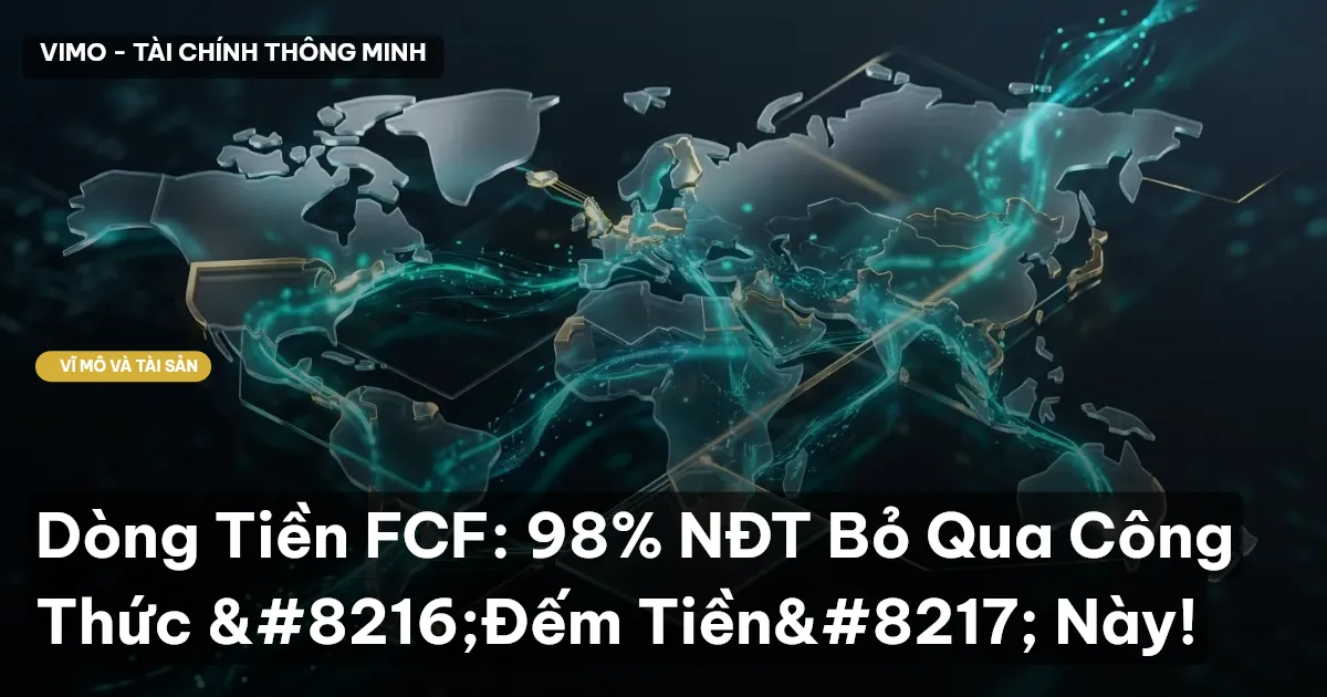 Dòng Tiền FCF: 98% NĐT Bỏ Qua Công Thức ‘Đếm Tiền’ Này!