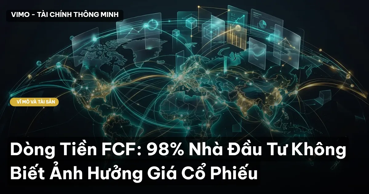 Dòng Tiền FCF: 98% Nhà Đầu Tư Không Biết Ảnh Hưởng Giá Cổ Phiếu