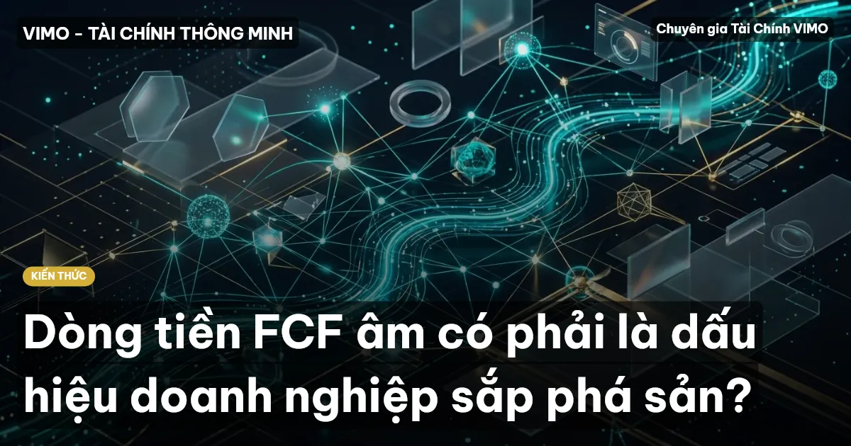 Dòng tiền FCF âm có phải là dấu hiệu doanh nghiệp sắp phá sản?