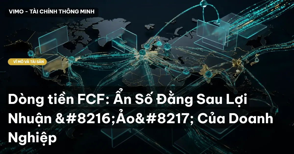 Dòng tiền FCF: Ẩn Số Đằng Sau Lợi Nhuận ‘Ảo’ Của Doanh Nghiệp