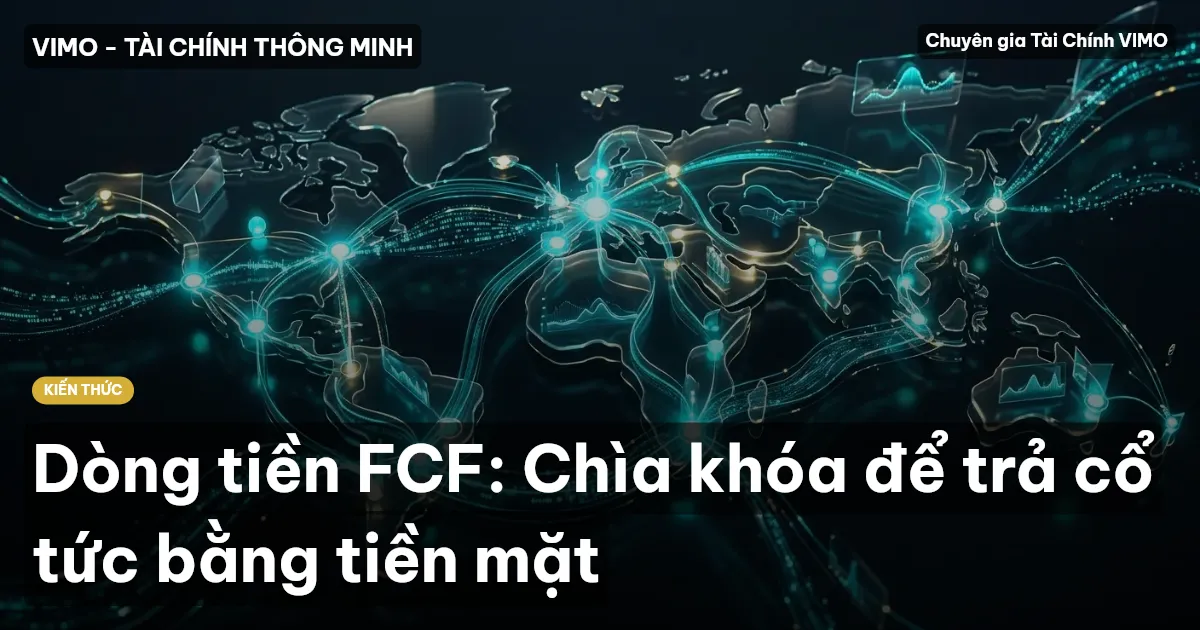 Dòng tiền FCF: Chìa khóa để trả cổ tức bằng tiền mặt