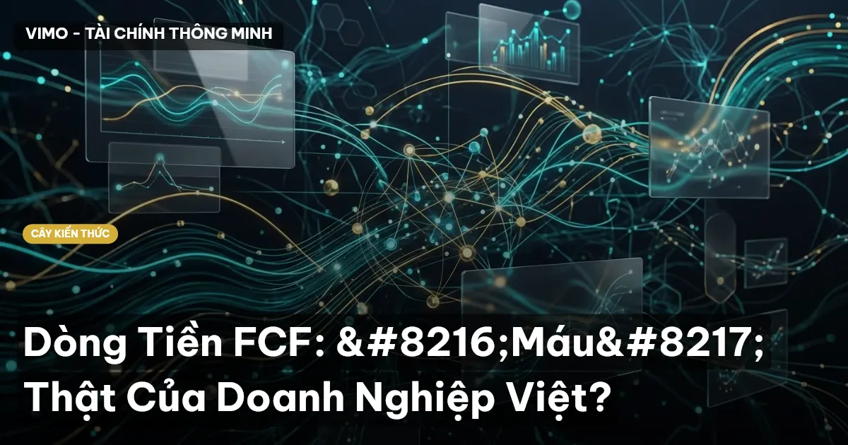 Dòng Tiền FCF: ‘Máu’ Thật Của Doanh Nghiệp Việt?
