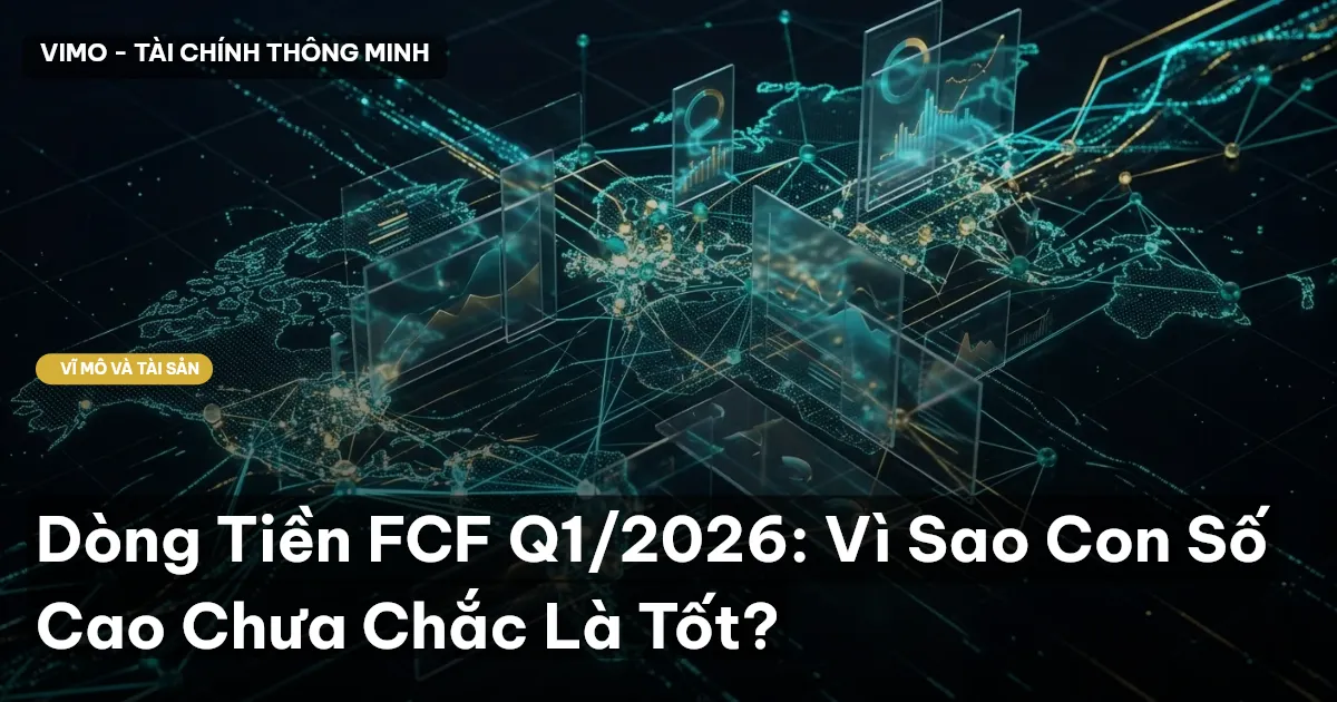 Dòng Tiền FCF Q1/2026: Vì Sao Con Số Cao Chưa Chắc Là Tốt?