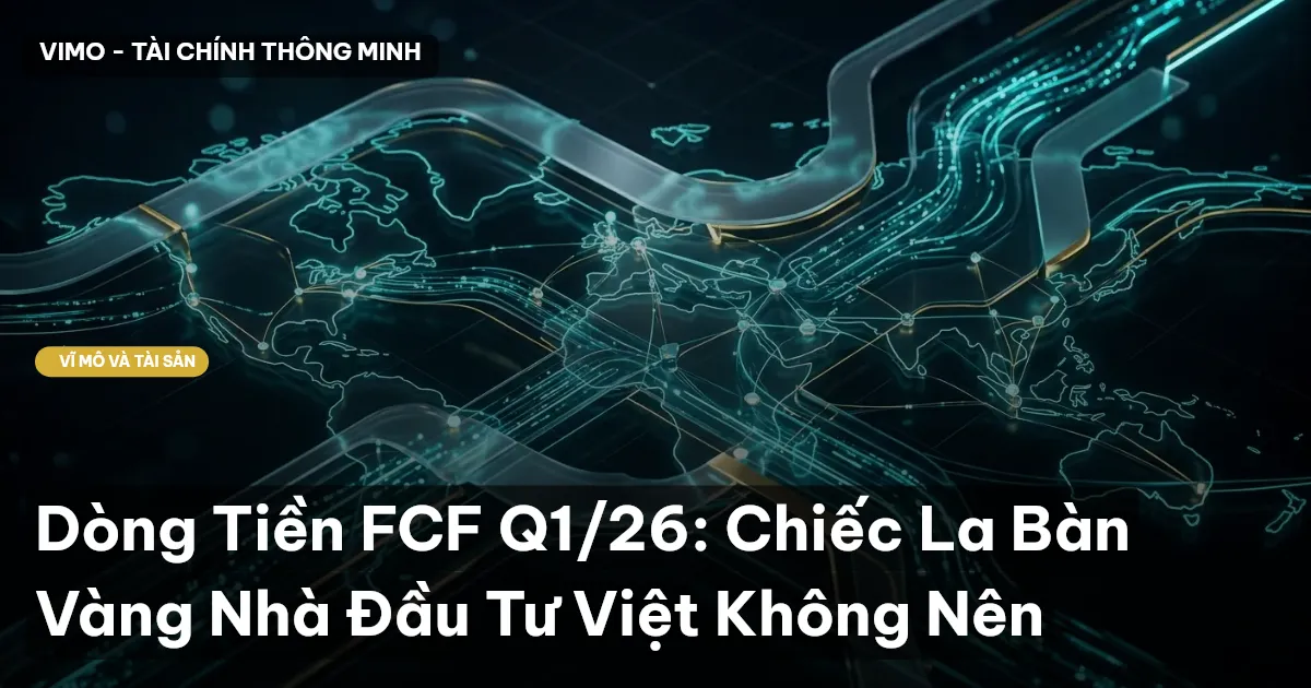 Dòng Tiền FCF Q1/26: Chiếc La Bàn Vàng Nhà Đầu Tư Việt Không Nên