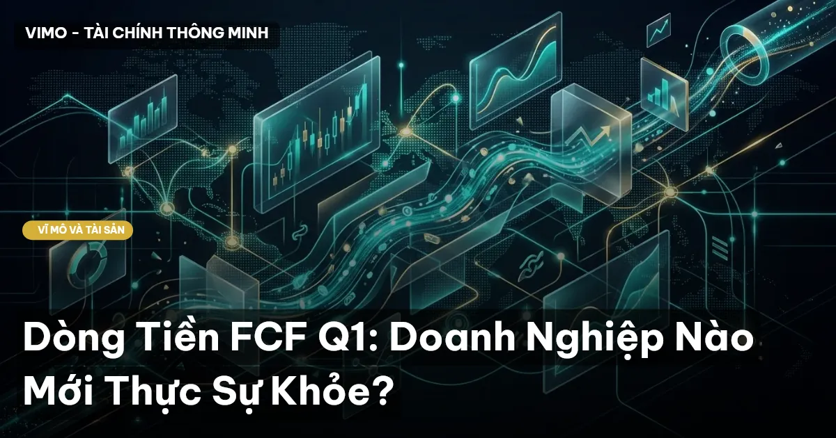 Dòng Tiền FCF Q1: Doanh Nghiệp Nào Mới Thực Sự Khỏe?