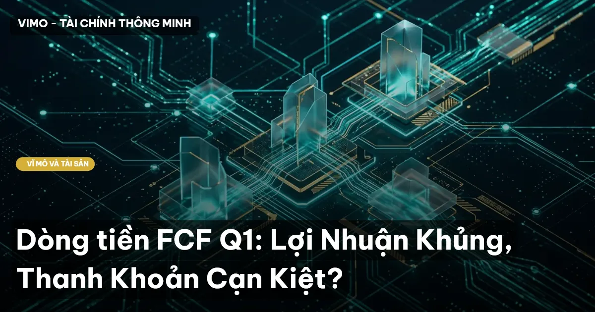 Dòng tiền FCF Q1: Lợi Nhuận Khủng, Thanh Khoản Cạn Kiệt?