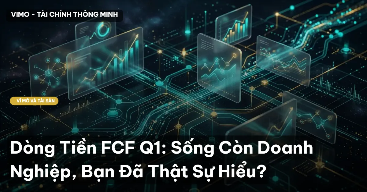 Dòng Tiền FCF Q1: Sống Còn Doanh Nghiệp, Bạn Đã Thật Sự Hiểu?