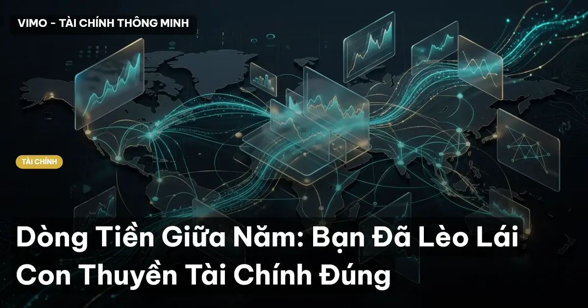 Dòng Tiền Giữa Năm: Bạn Đã Lèo Lái Con Thuyền Tài Chính Đúng