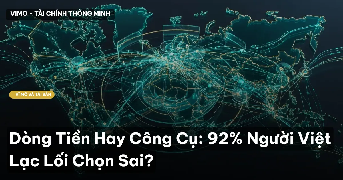 Dòng Tiền Hay Công Cụ: 92% Người Việt Lạc Lối Chọn Sai?