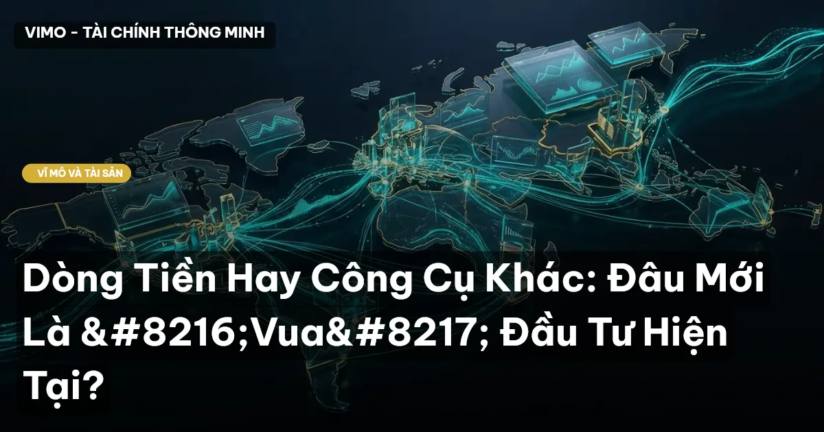 Dòng Tiền Hay Công Cụ Khác: Đâu Mới Là ‘Vua’ Đầu Tư Hiện Tại?