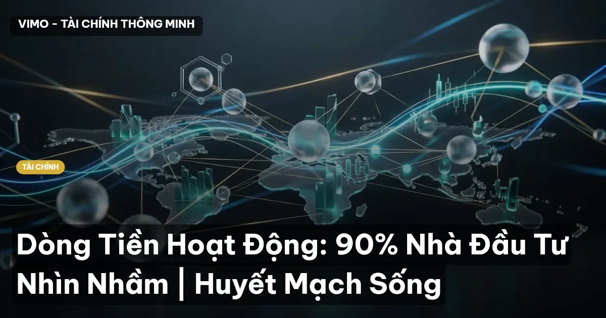 Dòng Tiền Hoạt Động: 90% Nhà Đầu Tư Nhìn Nhầm | Huyết Mạch Sống