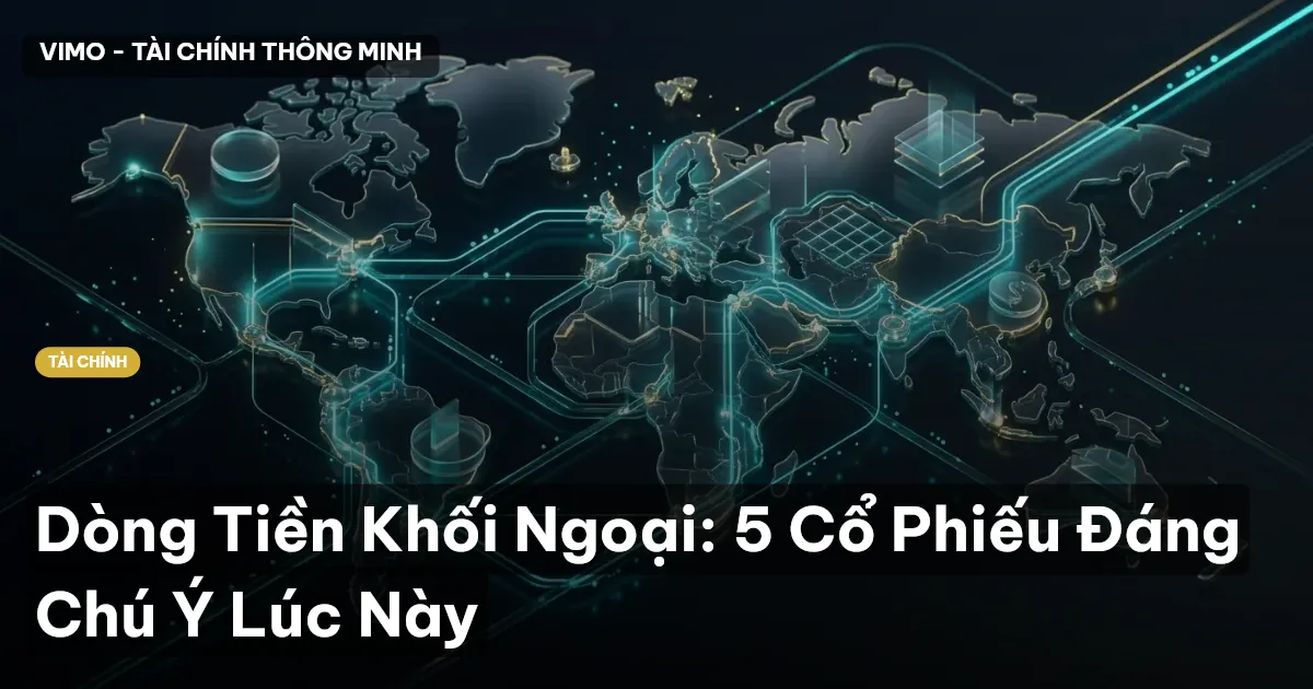 dòng tiền khối ngoại