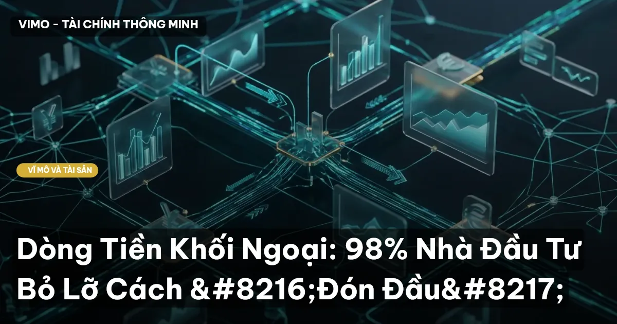 Dòng Tiền Khối Ngoại: 98% Nhà Đầu Tư Bỏ Lỡ Cách ‘Đón Đầu’