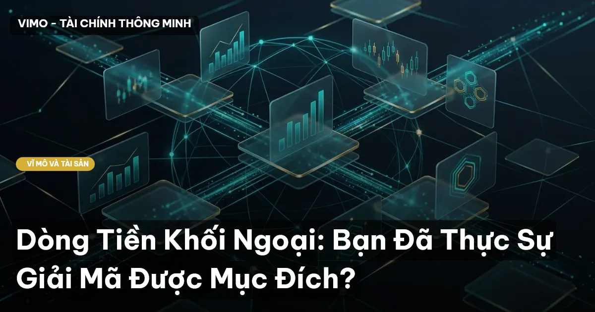 Dòng Tiền Khối Ngoại: Bạn Đã Thực Sự Giải Mã Được Mục Đích?