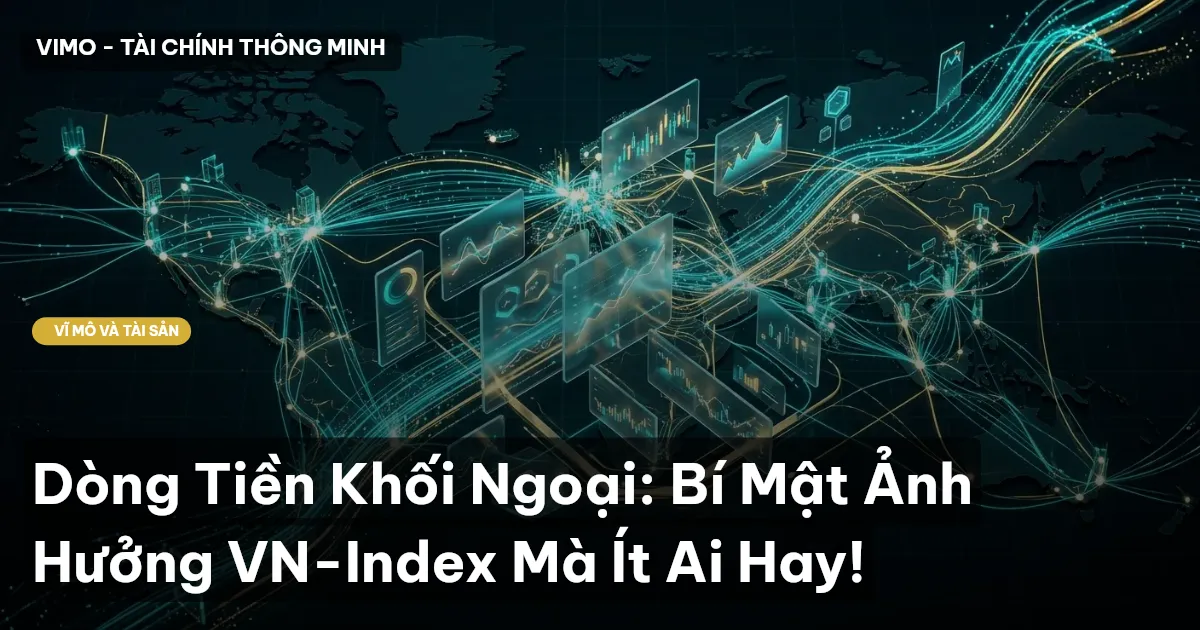 Dòng Tiền Khối Ngoại: Bí Mật Ảnh Hưởng VN-Index Mà Ít Ai Hay!
