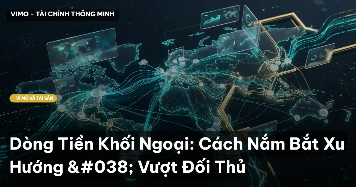 Dòng Tiền Khối Ngoại: Cách Nắm Bắt Xu Hướng & Vượt Đối Thủ