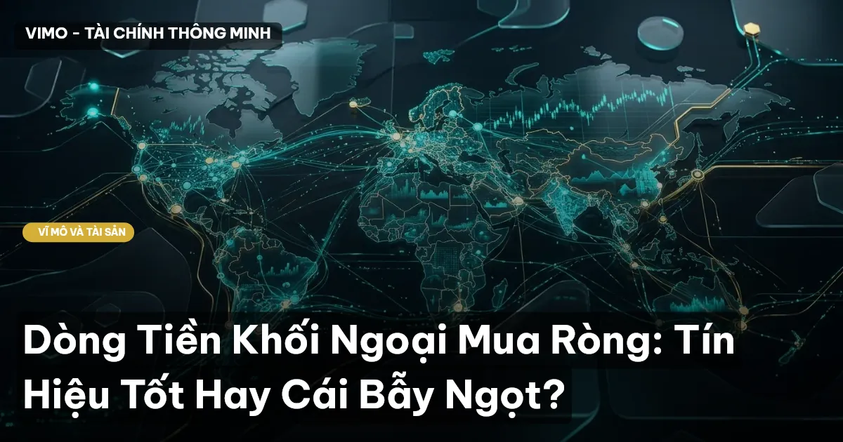Dòng Tiền Khối Ngoại Mua Ròng: Tín Hiệu Tốt Hay Cái Bẫy Ngọt?