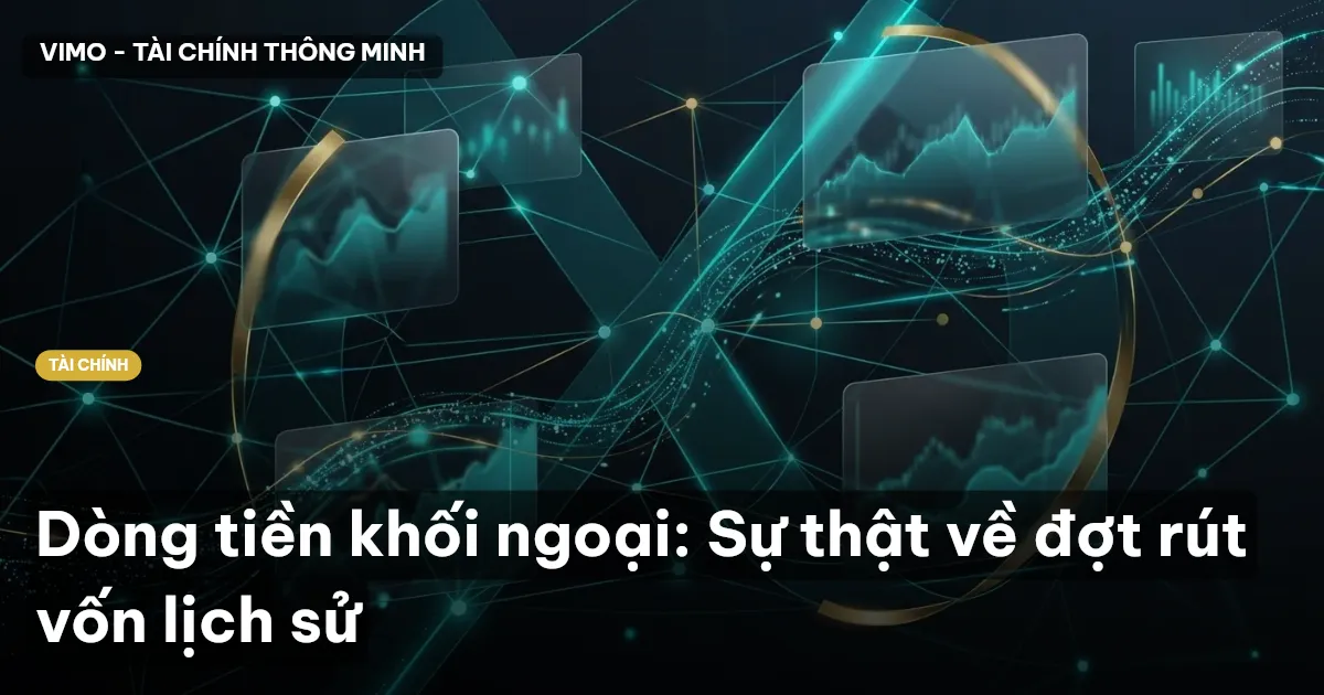 Dòng tiền khối ngoại: Sự thật về đợt rút vốn lịch sử