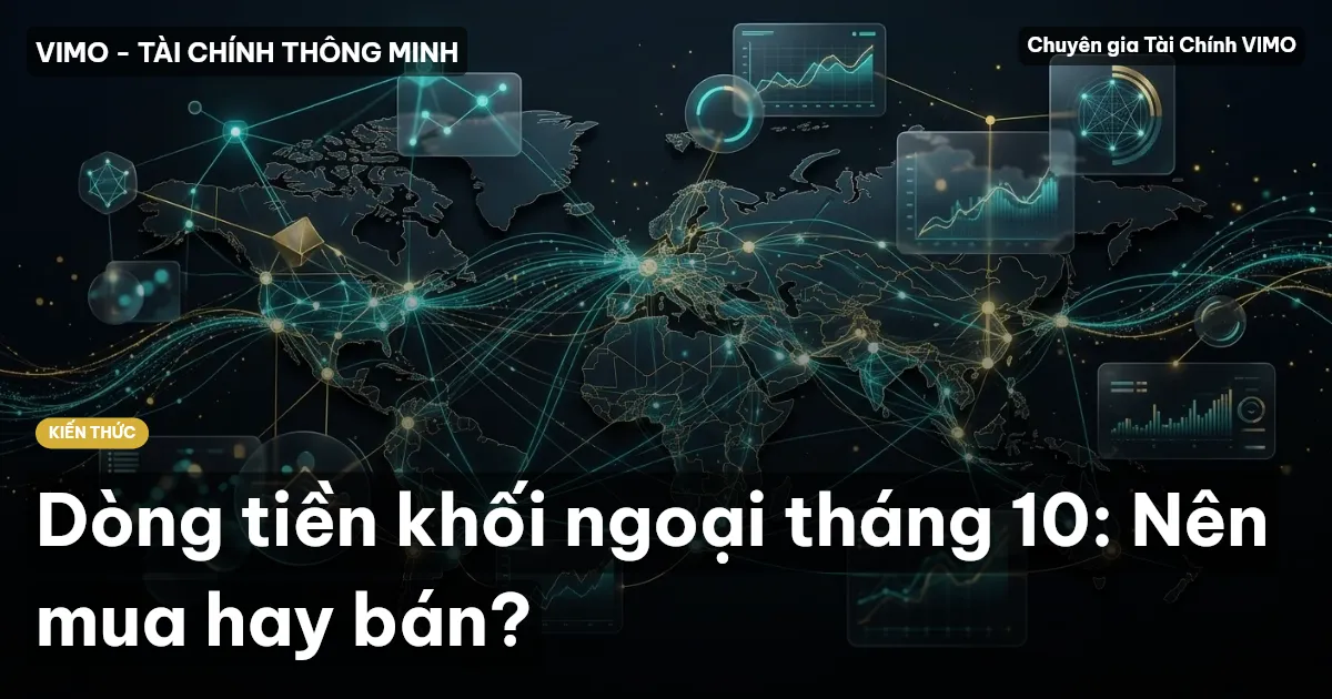 Dòng tiền khối ngoại tháng 10: Nên mua hay bán?