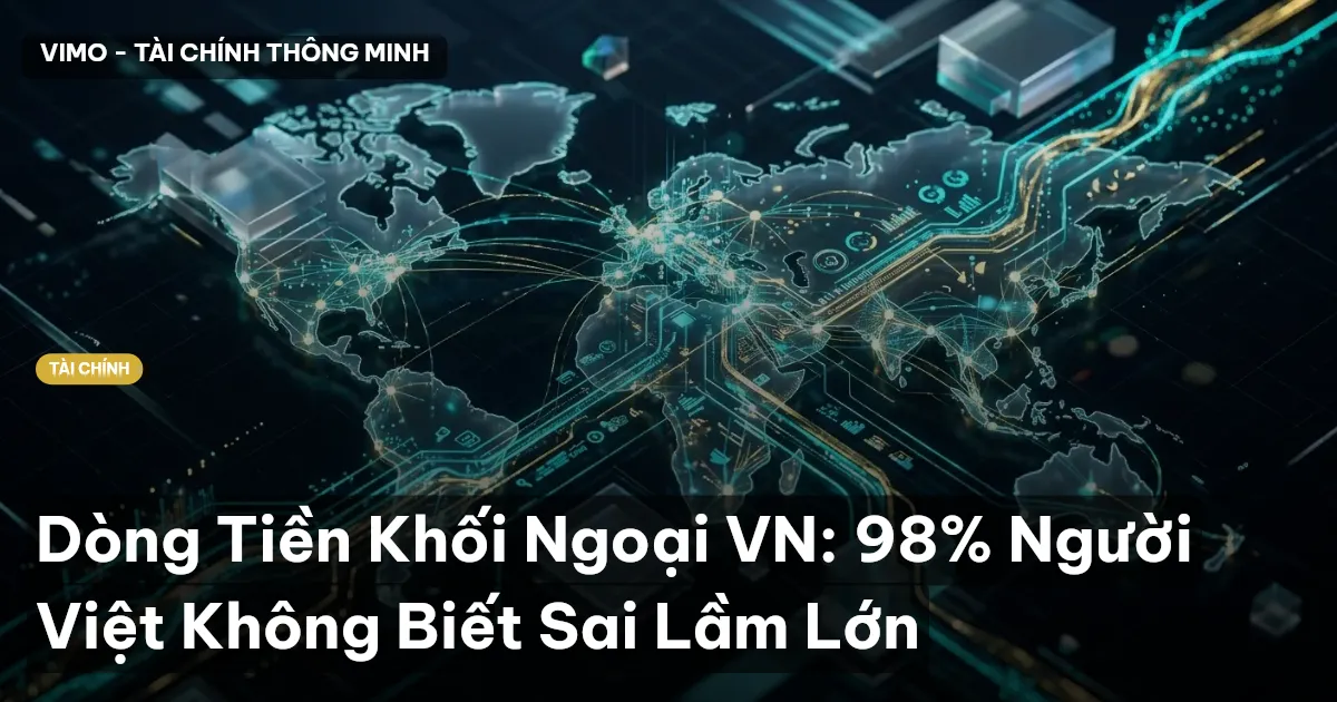 Dòng Tiền Khối Ngoại VN: 98% Người Việt Không Biết Sai Lầm Lớn