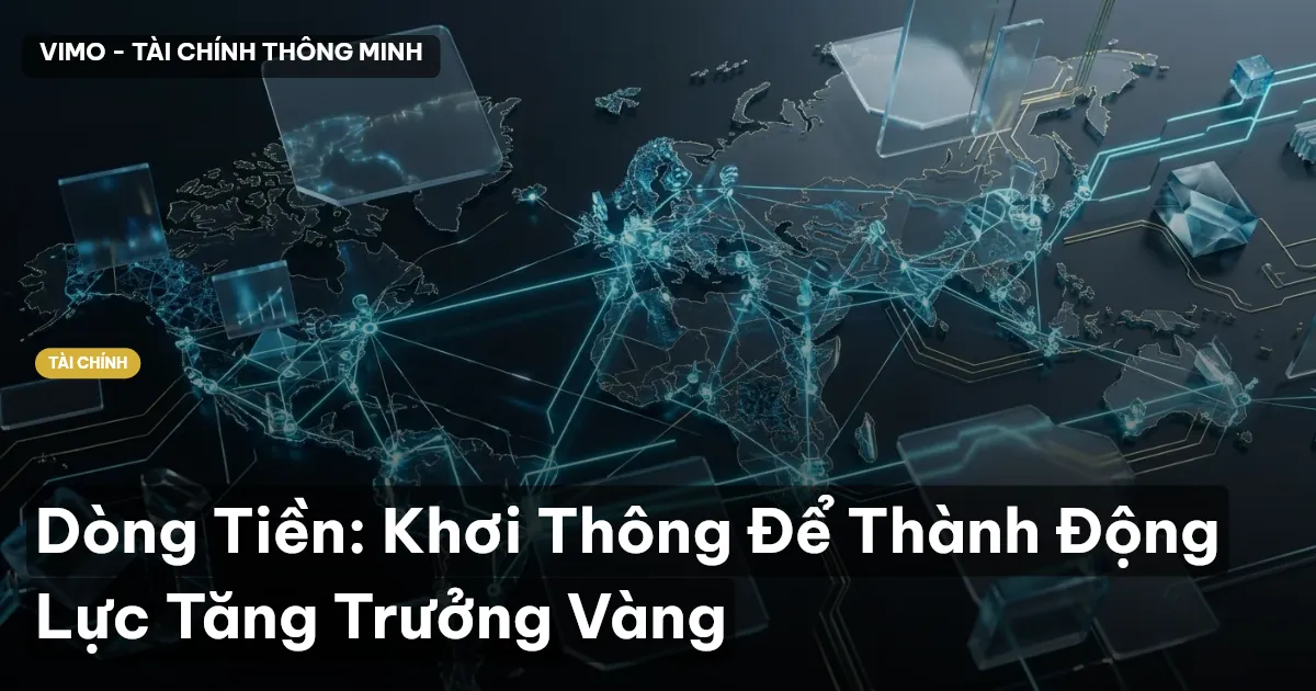 Dòng Tiền: Khơi Thông Để Thành Động Lực Tăng Trưởng Vàng