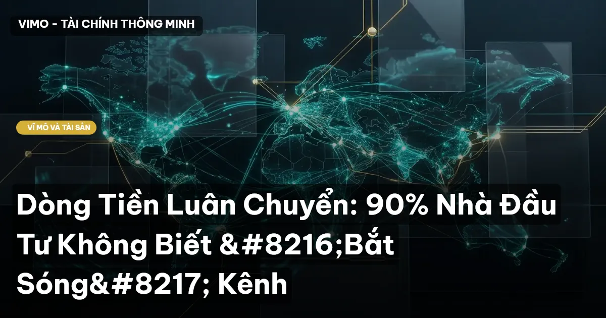 Dòng Tiền Luân Chuyển: 90% Nhà Đầu Tư Không Biết 'Bắt Sóng' Kênh