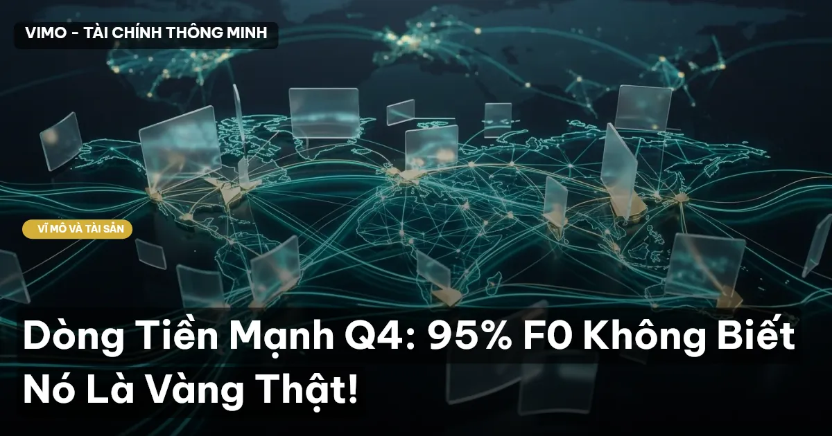 Dòng Tiền Mạnh Q4: 95% F0 Không Biết Nó Là Vàng Thật!
