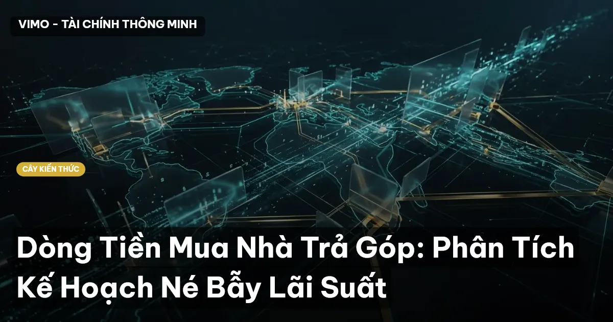 Dòng Tiền Mua Nhà Trả Góp: Phân Tích Kế Hoạch Né Bẫy Lãi Suất